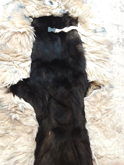 Чехол автомобильный меховой