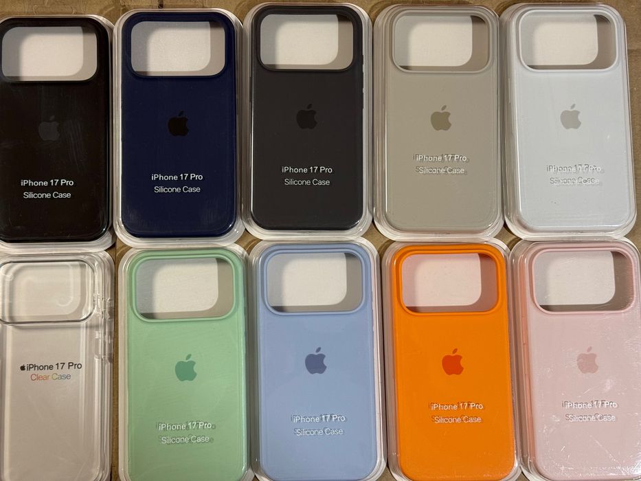 A Husa Silicon color sau Transparenta iPhone 17 Air/Pro/Max