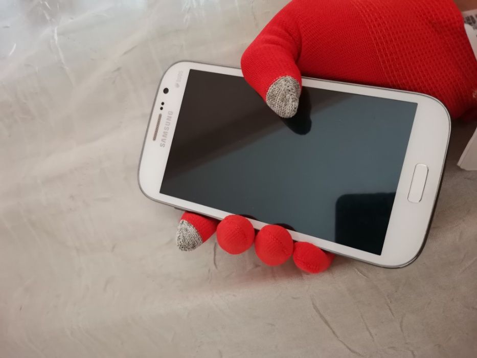 Червени ръкавици с touch сензор