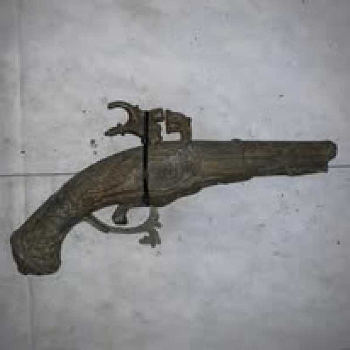 Panoplie pistol din bronz