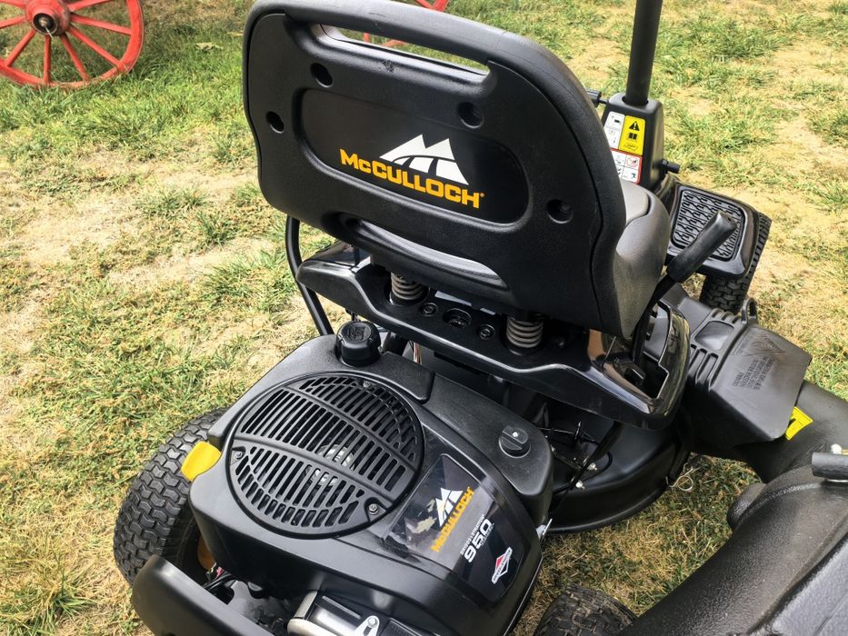 КАТО НОВА!! McCULLOCH MOWCART HUSQVARNA Тракторна косачка Трактор 5,5