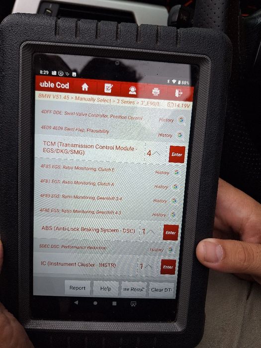 Cutie viteza bmw e91