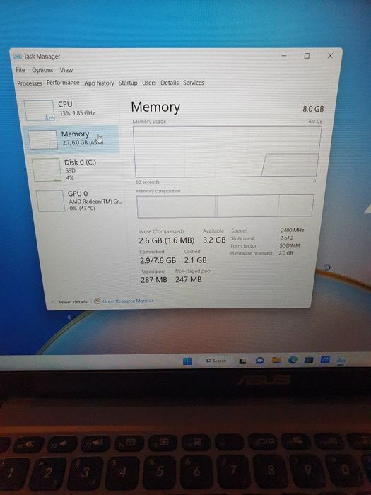 ASUS VivoBook D515D, Ryzen 3, SSD 512GB, 8GB RAM