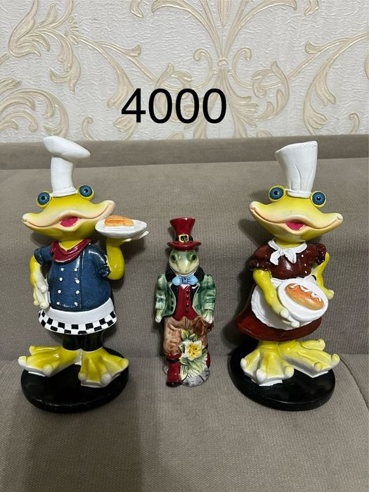 Лягушки керамические расписные