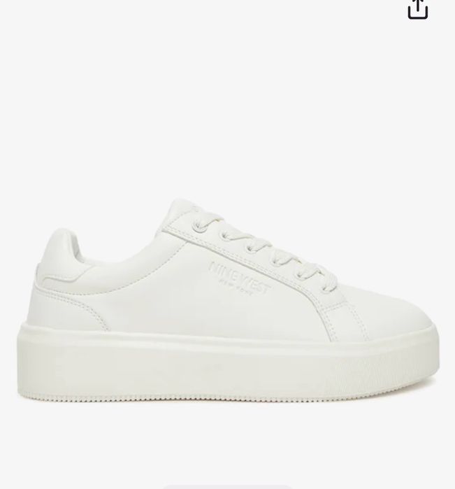 Дамски бели маратонки Nine West, 38 размер