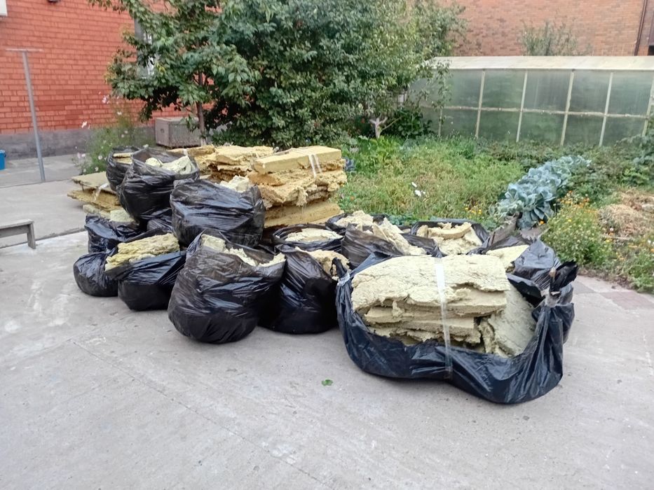 Срочно продам мин вату, 4 ,5м3(куб)