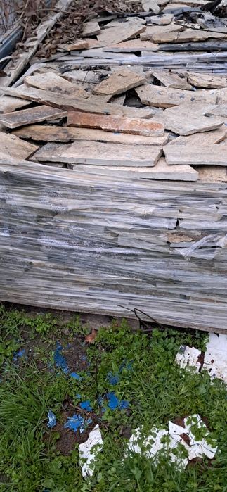 Камък гнайс естествен за облицовки на пътеки и стени