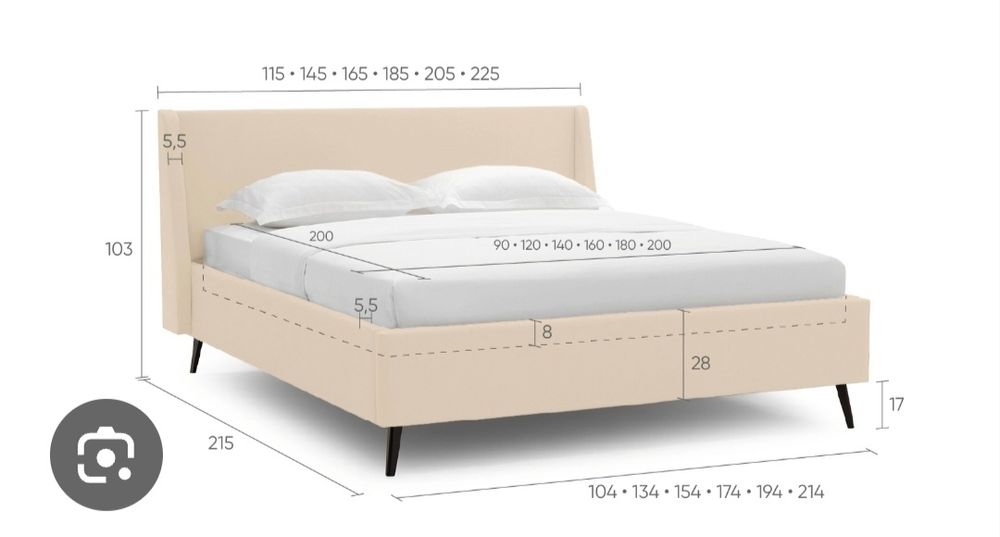 Кровать 200*180 бу