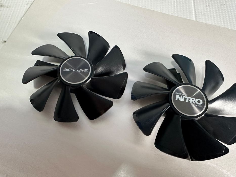 Set 2 Fan uri placa video rx 480 rx 470 rx 570 rx 580 sapphire