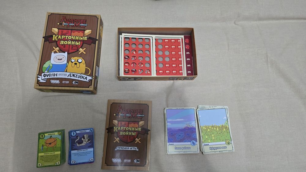 Настольная игра Время приключений Фин против Джейка