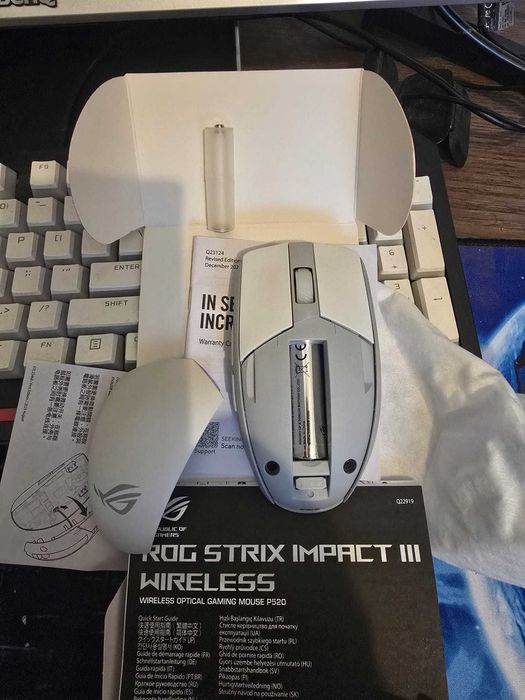 Asus Rog Strix Impact III Wireless Gaming Mouse