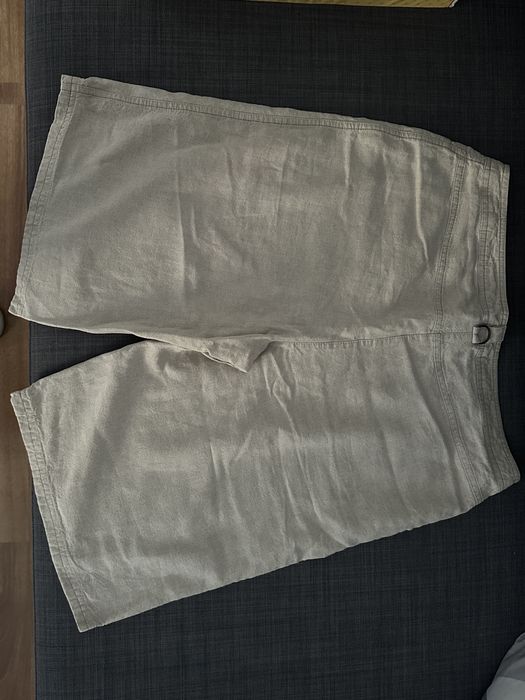 Pantaloni scurti din in, Steilmann, 42, noi