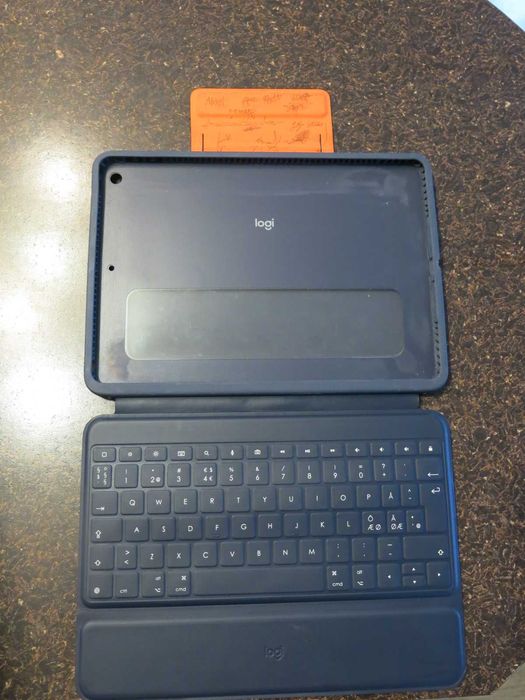 Клавиатура Logitech Logicool Rugged Combo 3, QZERTY, Синя