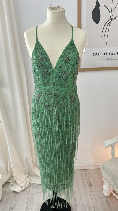 Vand rochie bijuterie cu margele Asos