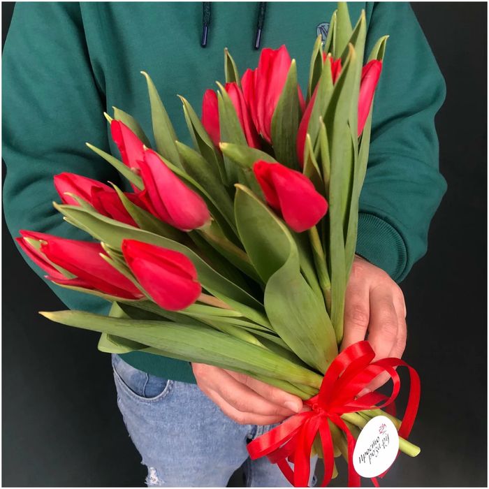 Букеты из тюльпан