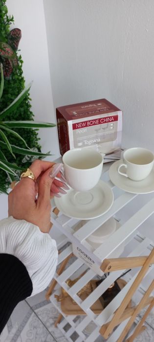 Set espresso din portelan Tognana