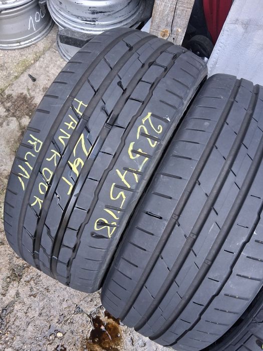 18цола спорт пакет 255 40 и 225 45 18 Hankook 4броя летни дот 2024г