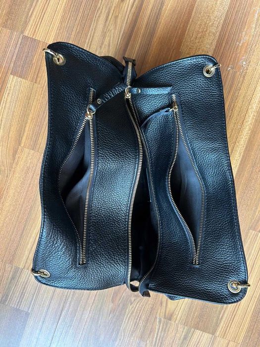 Geanta din piele naturala