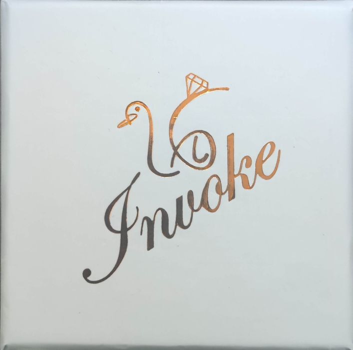 Invoke Сребърни обеци Сърца с розово позлатяване