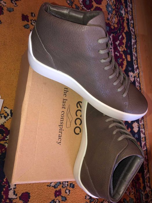 Vand sneakers Ecco, piele Maro, Mărimea 41, unisex, set complet