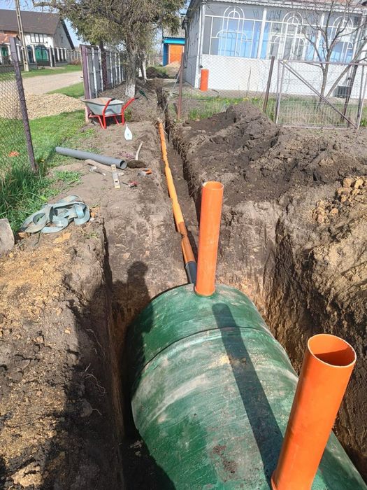Fose ecologice din fibra de sticla  , tricompartimentate