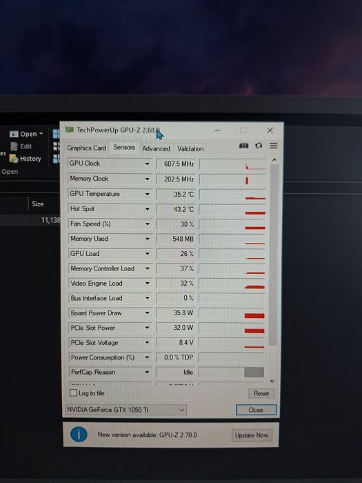 Gainward GeForce GTX 1050 Ti, 4GB GDDR5, 128-bit