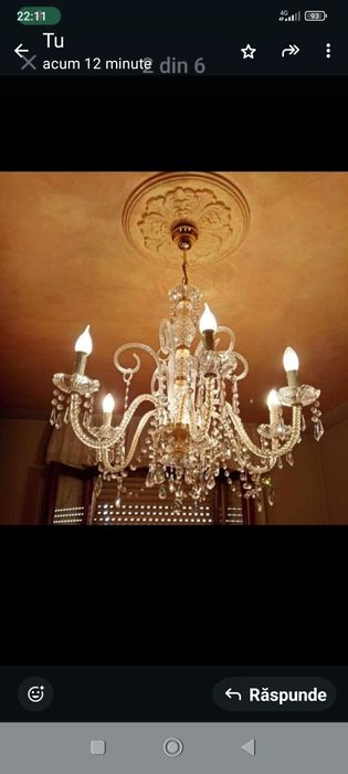Candelabre origine Italia,