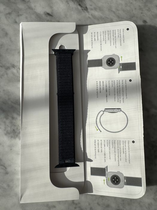 Curea apple watch seria 10, 42 mm Ink sport loop