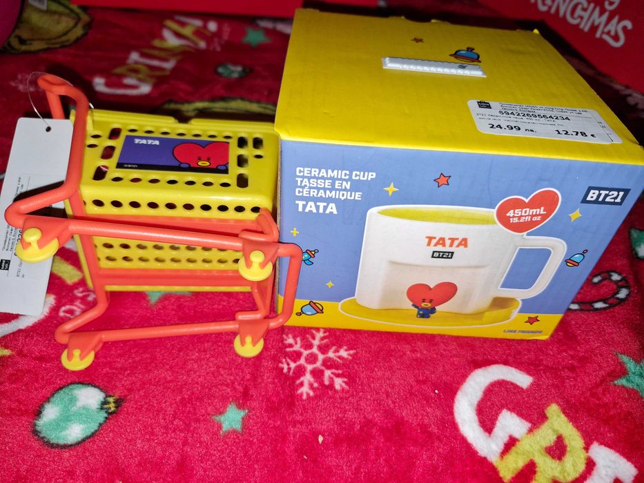 Чаша на BT21 на BTS