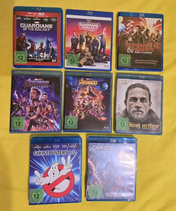 Филми на dvd и bluray на немски и английски