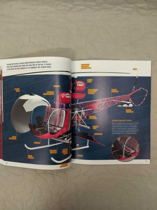 Revista Batman 1966 -  Batmobile Cutaways