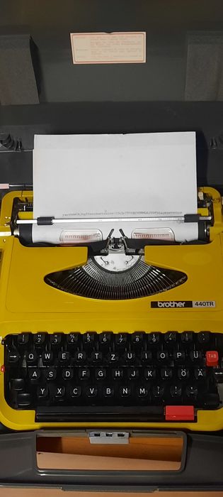 Mașină de scris Prasident super de luxe impecabilă