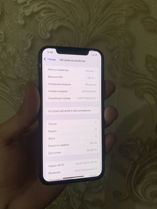 iPhone Xs 64Gb feys ishlidi Srocno!!