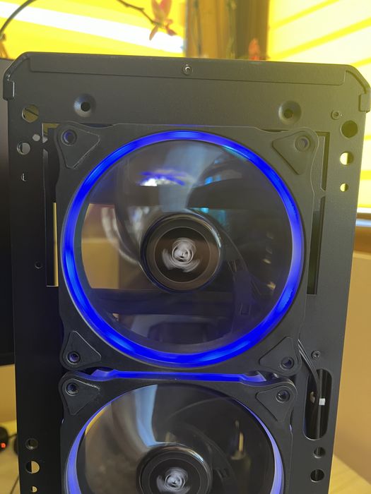 4x Segotep 120mm RGB вентилатори за PC кутия – сини