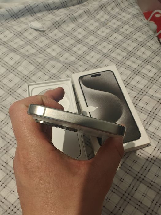 iPhone 15 Pro Max Alb 256GB