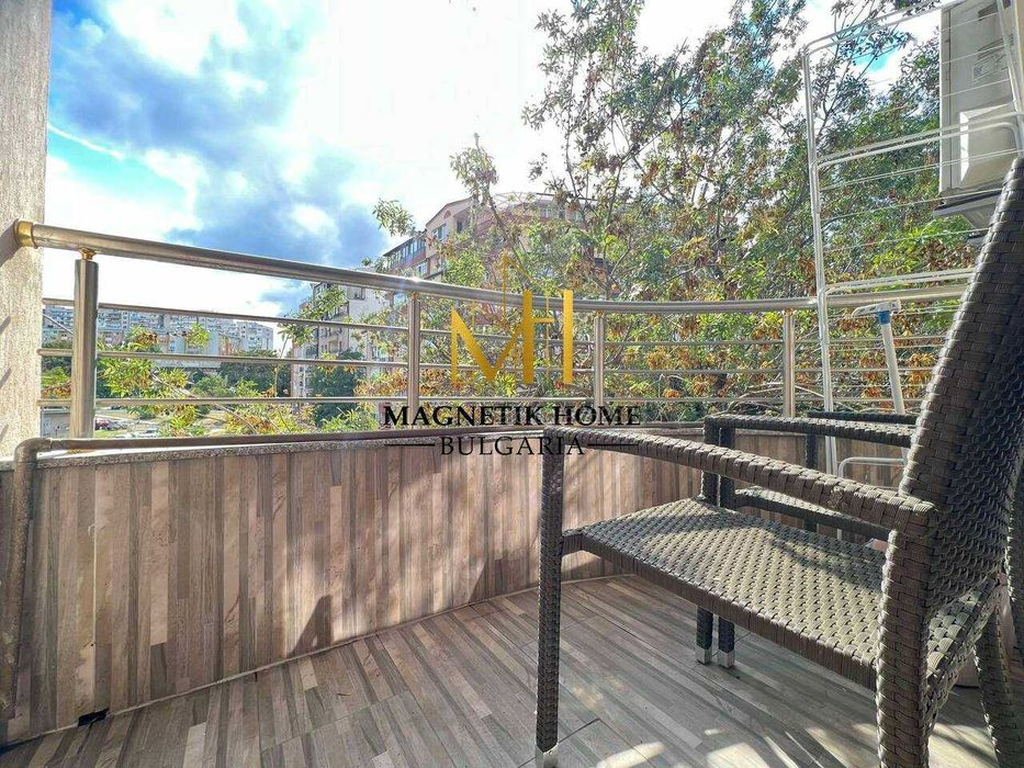 Смайващ двустаен апартамент с паркомясто до Била и парка в ж.к. Изгрев