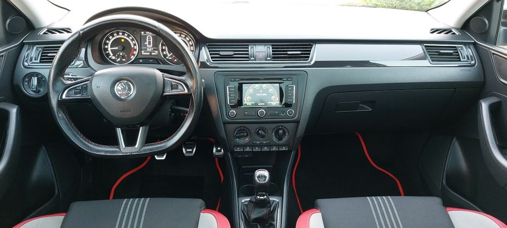 RAR efectuat‼️SKODA RAPID-1.6 Tdi‼️(Editie MONTE CARLO)full-An 2015‼️