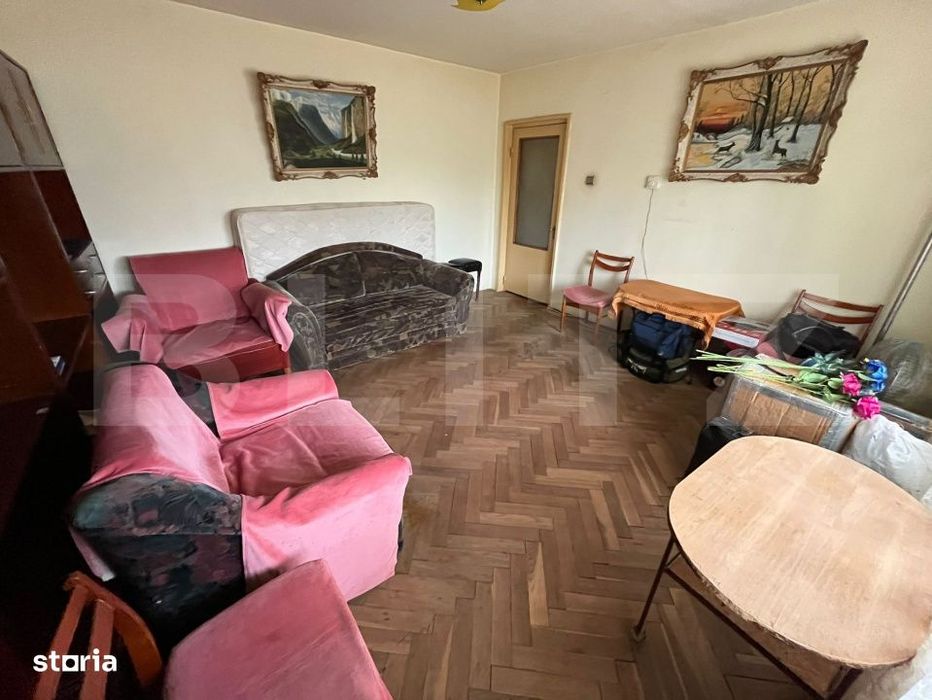 Apartament 3 camere, 70 mp utili, 2 balcoane, etaj 4 – Micro 1, Mat — fotografia 2