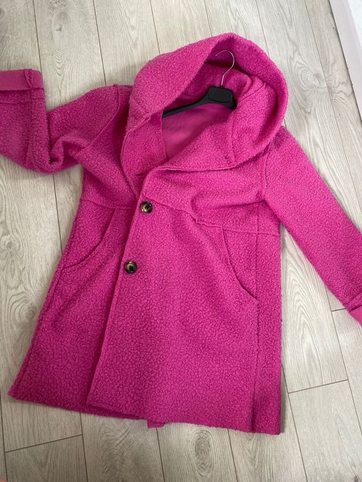 Цикламено елегантно палто