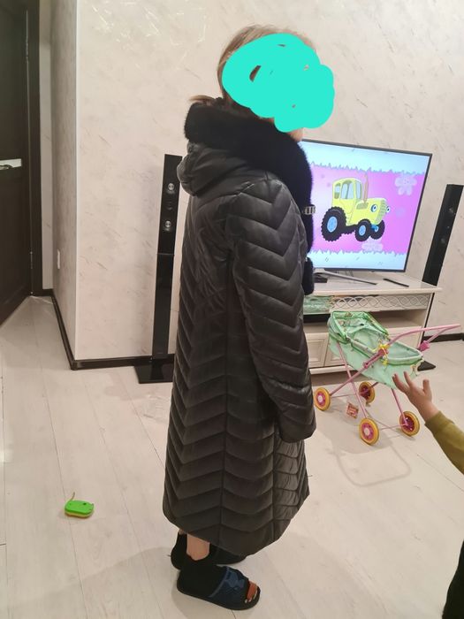 Продам зимние кожанные куртку