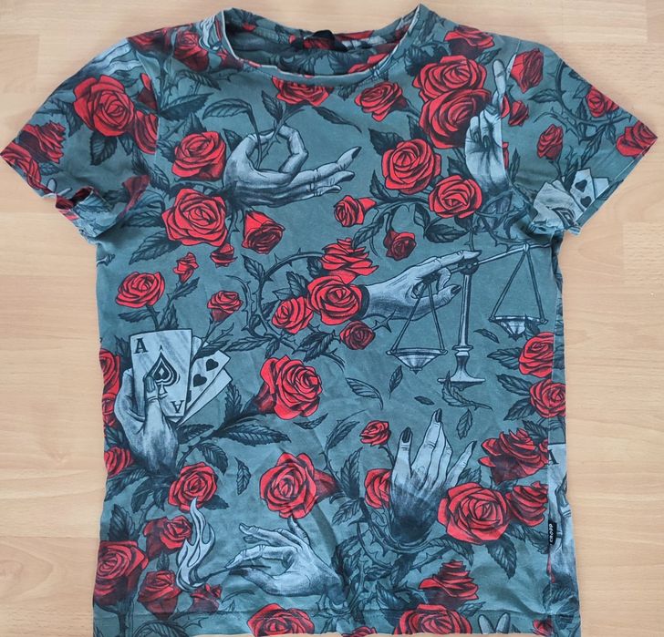 Tricou Cropp cu imprimeu floral