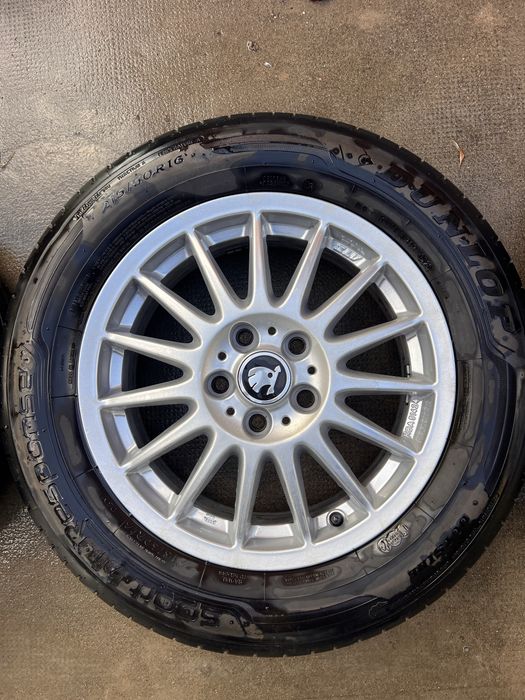 Wag Skoda Jante 5x112  polar-silver
