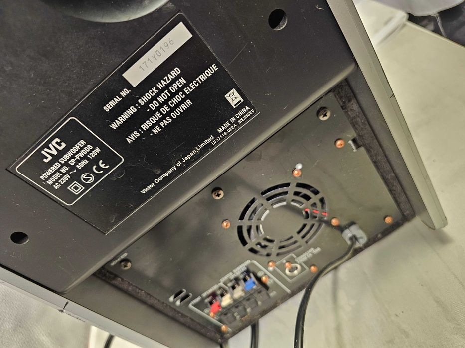 Subwoofer JVC SP-PWDD8 120W