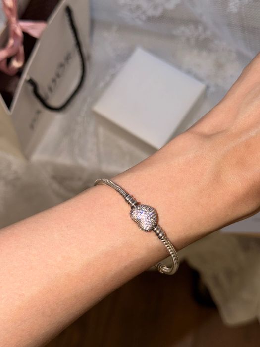 Браслет Pandora Moments 590727CZ, 18 см