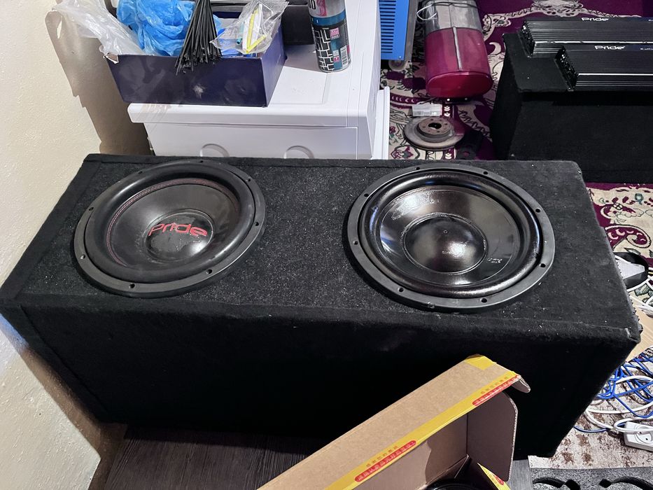 PRIDE саб сабвуфер моно блок pride