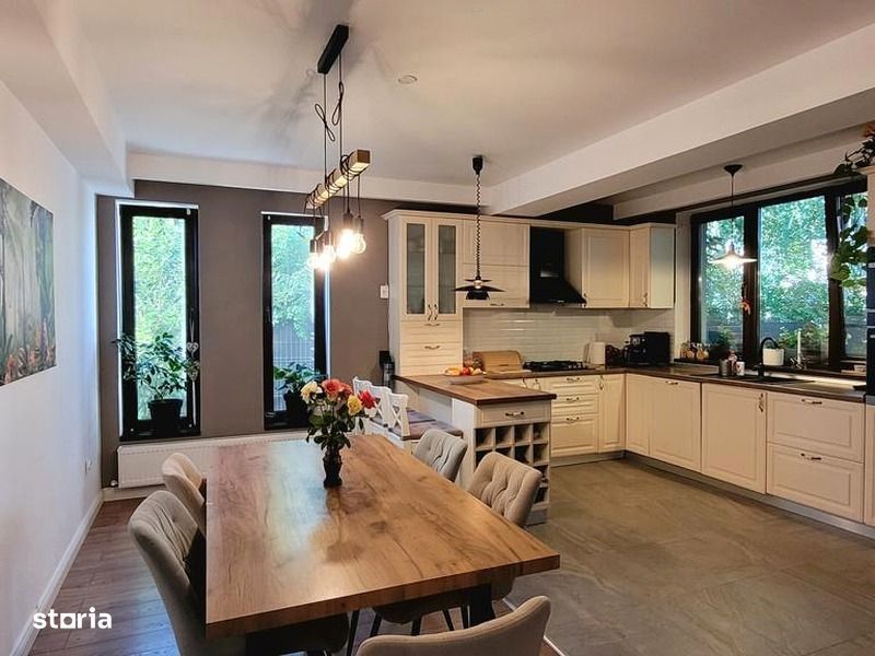 Vand casa Corbeanca, mobilata, 5 camere, garaj, teren 500mp