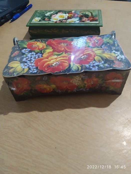 Новые шкатулки деревянные