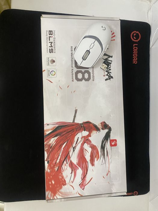 Клавиатура nuraka s98,и мышка g309