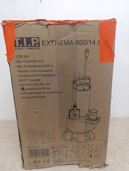 Помпа Extrema 600-14 CX AUT P1=2,2kW 230V 50Hz