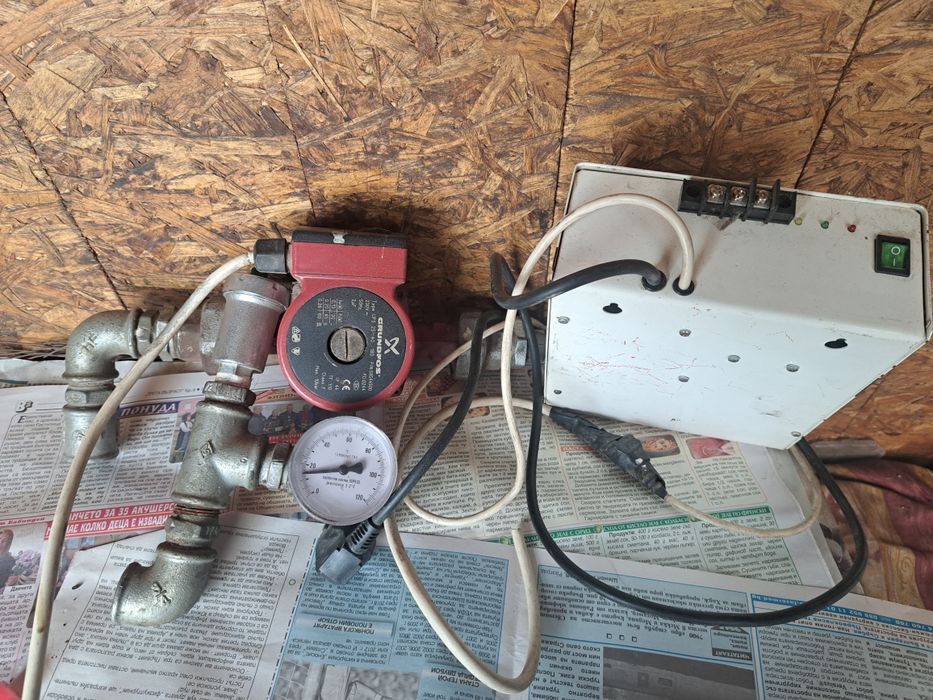 Камина прити с водна риза